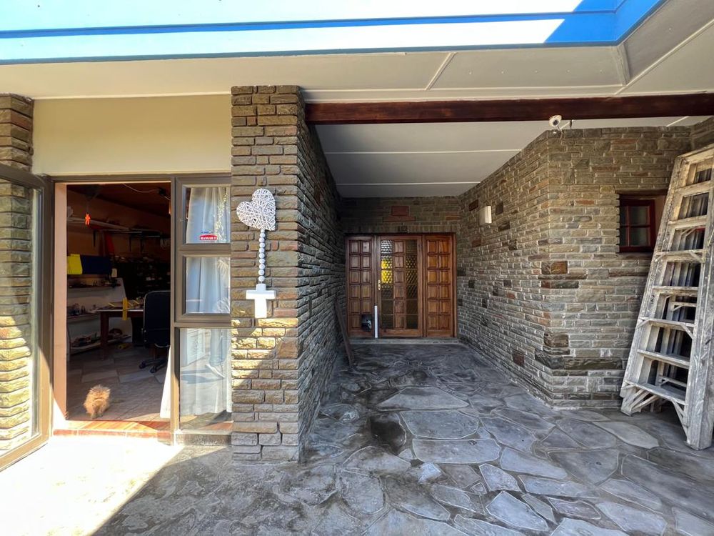 Front view of the home