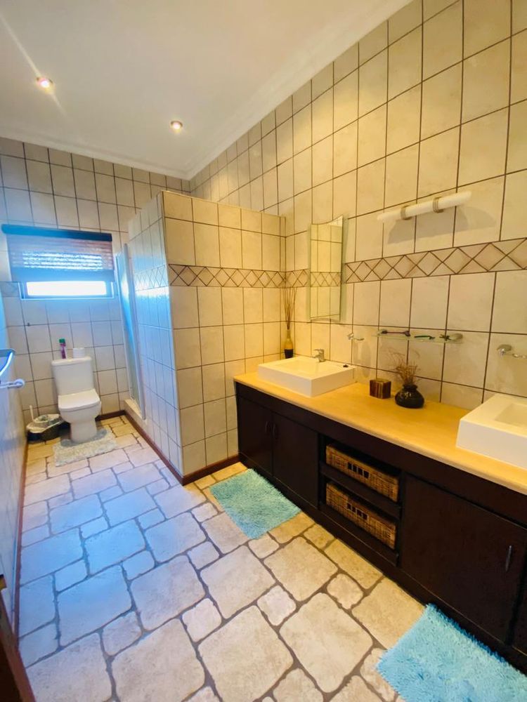 Bathroom with two sinks