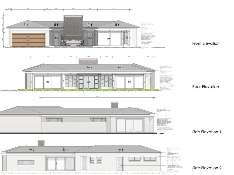 FOR SALE- PLOT AND PLAN - 3 BEDROOM HOUSE WITH FLAT IN ROSSMUND GOLF ESTATE, SWAKOPMUND, NAMIBIA - Photo 7