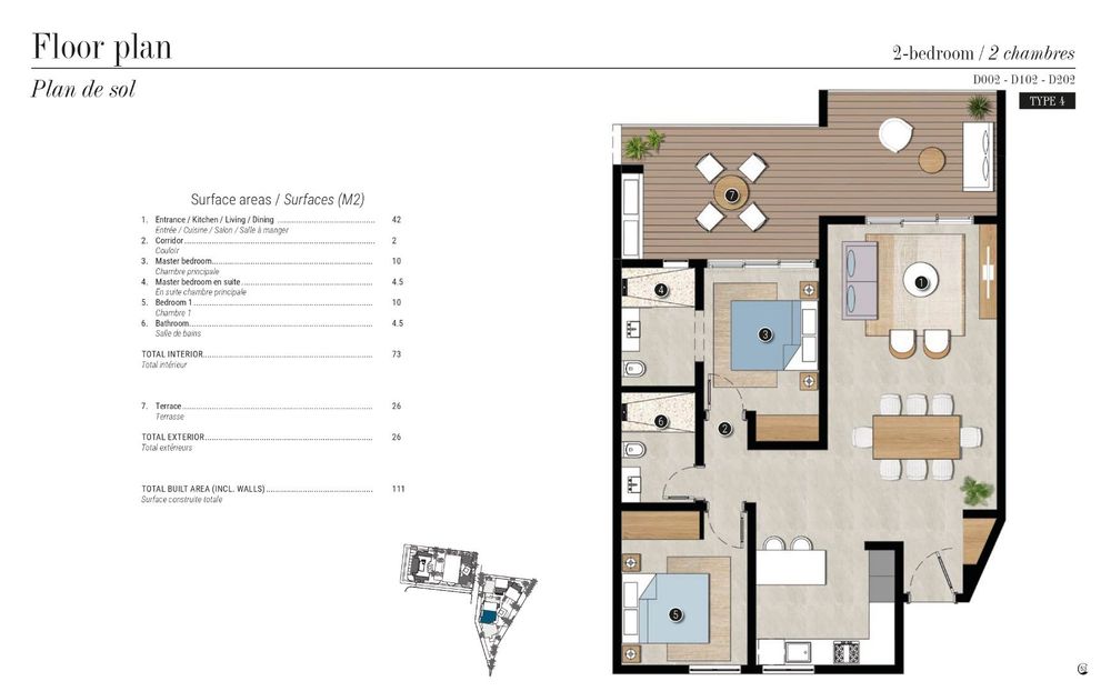 2 Bedroom - Type 4