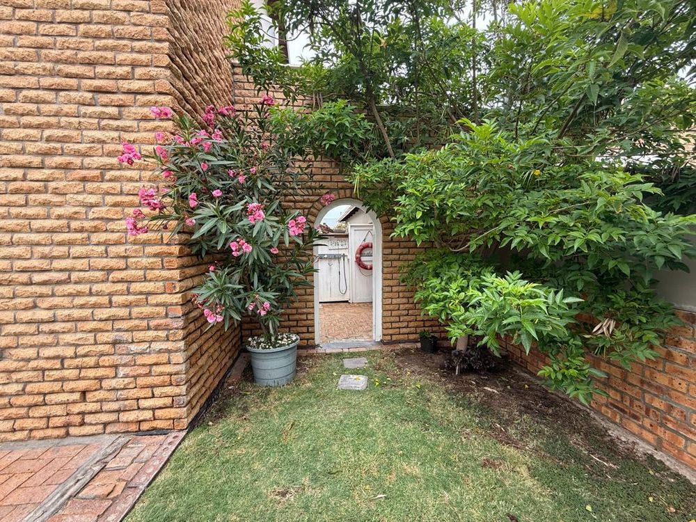 front of the house