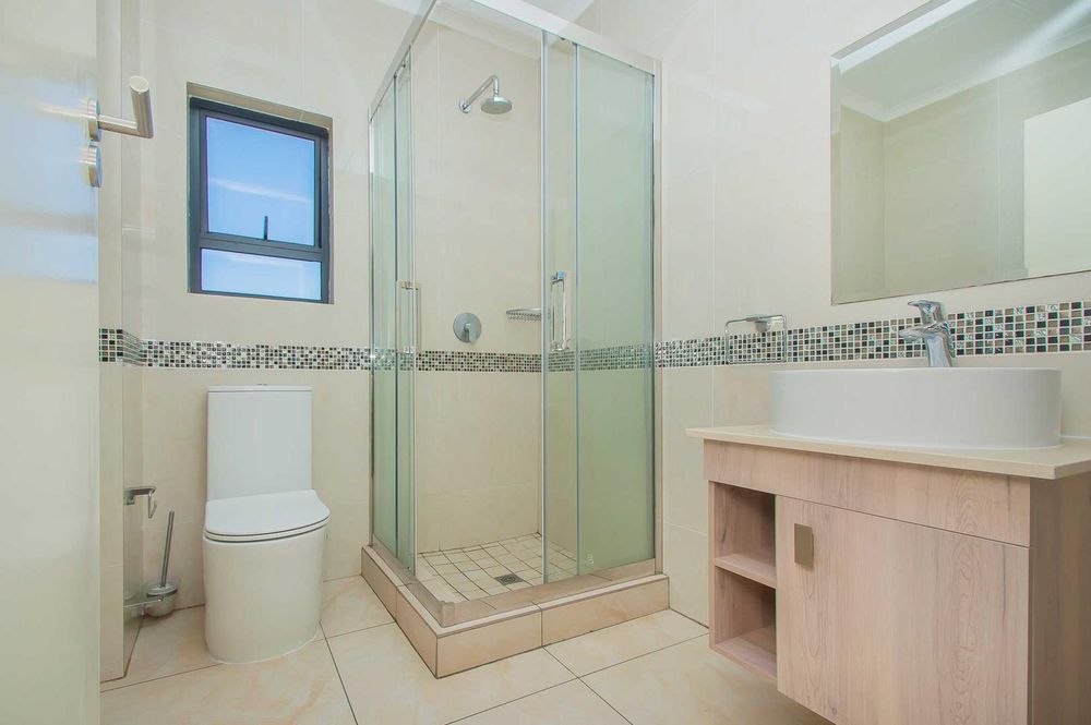 Well finished off family bathroom