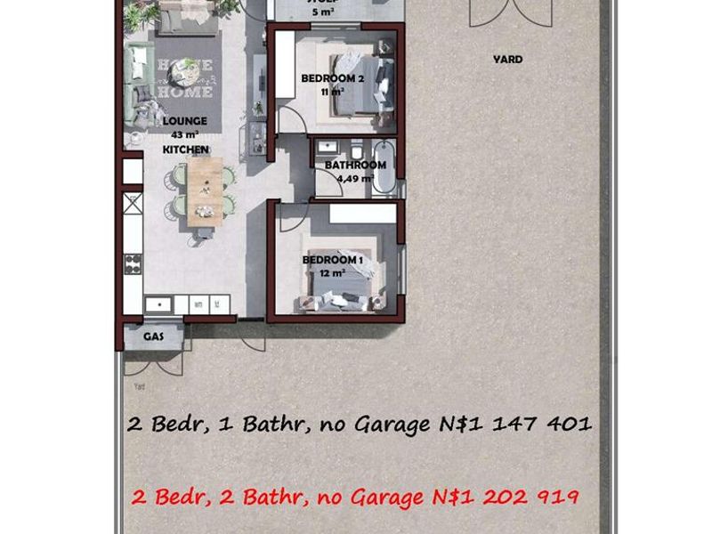 Etale, Tama Estate, Tamariskia, Swakopmund:  NEW DEVELOPMENT OF 3 BEDR TOWNHOUSES - Photo 3