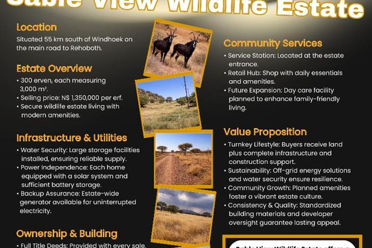 FOR SALE SABLE VIEW ESTATE - Photo 2