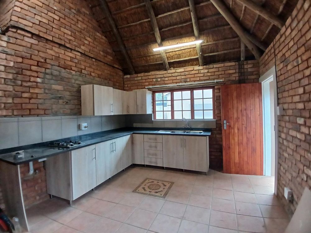 Kitchen and living area