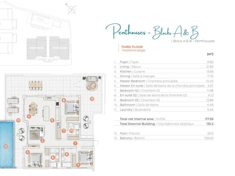 CALODYNE - Penthouse with SEA VIEW, private pool, and exceptional rooftop - Photo 7