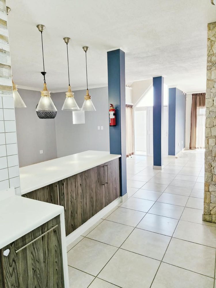 Open plan kitchen area