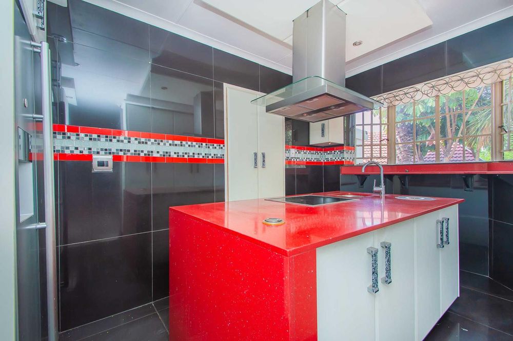 Main house kitchen with island