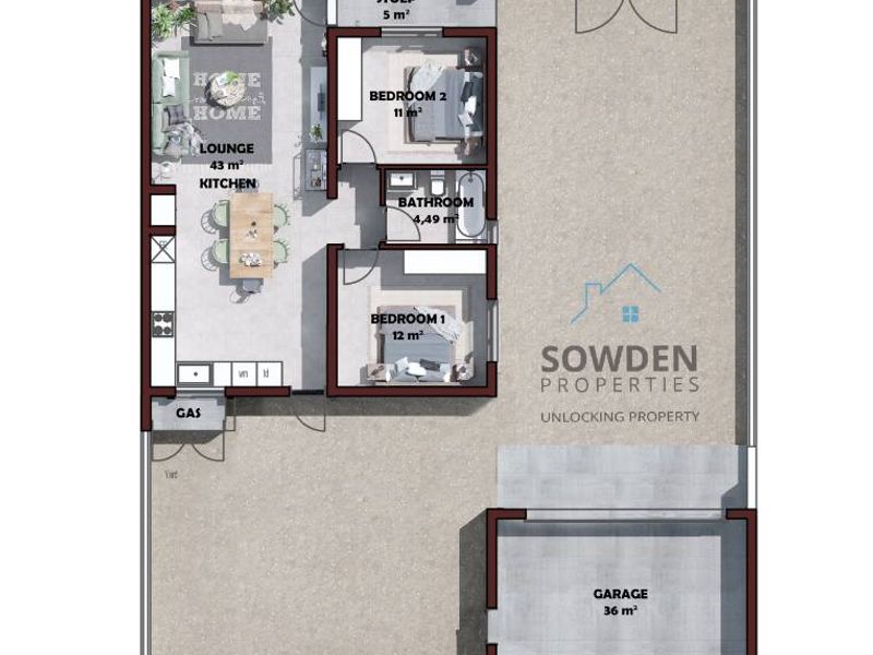 Swakopmund TAMA LIFESTYLE ESTATE Etale 2 Bedroom with garage - Photo 6