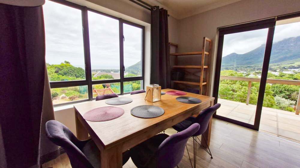 Dine with sea and mountain views