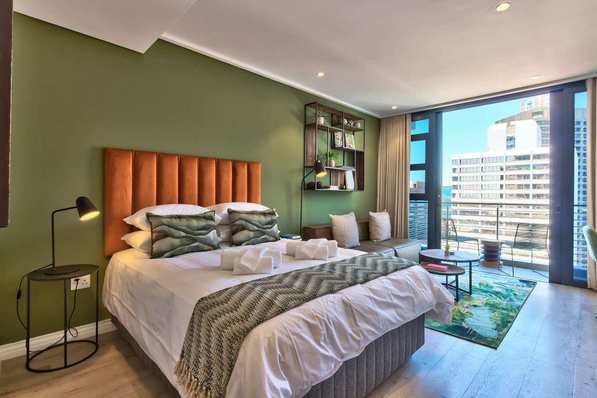 Elevated City Living | 16 On Bree Studio with Balcony | Pool & Views - Photo 3