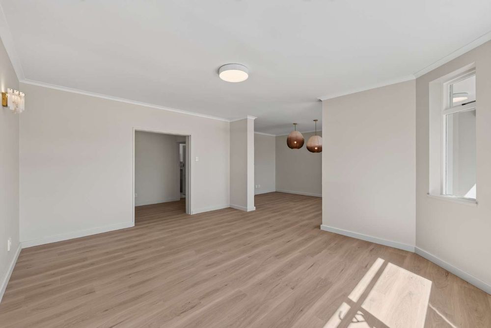 open plan lounge and dining room plus study