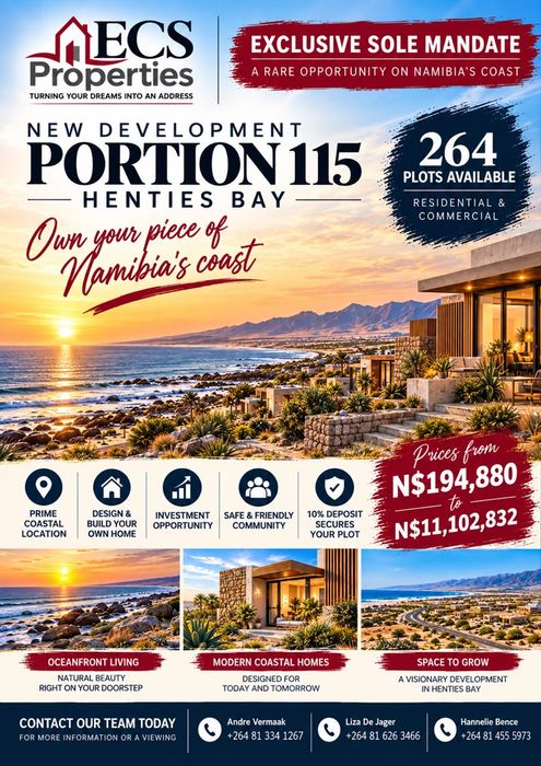 Property #2565882, Vacant Land Residential For Sale in Henties Bay Central