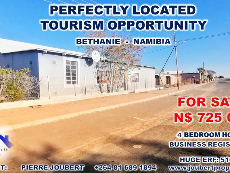 PERFECTLY LOCATED TOURISM OPPORTUNITY FOR SALE IN BETHANIE - NAMIBIA - Photo 2