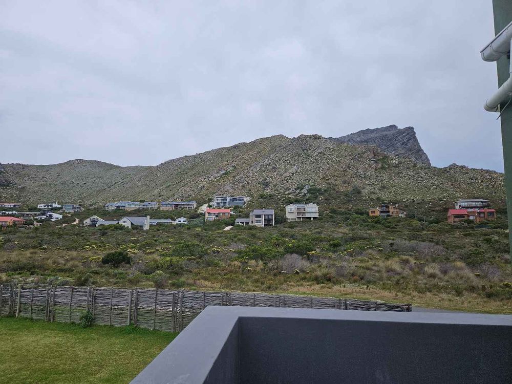 View from braai
