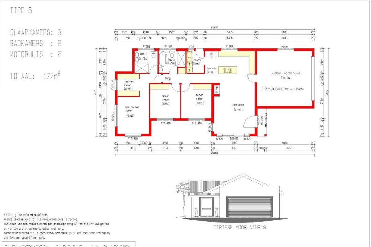 Type 6 Bespoke Lifestyle Home in Klipheuwel Estate – Perfect Retirement Living Near Top Schools & Shopping - Photo 2