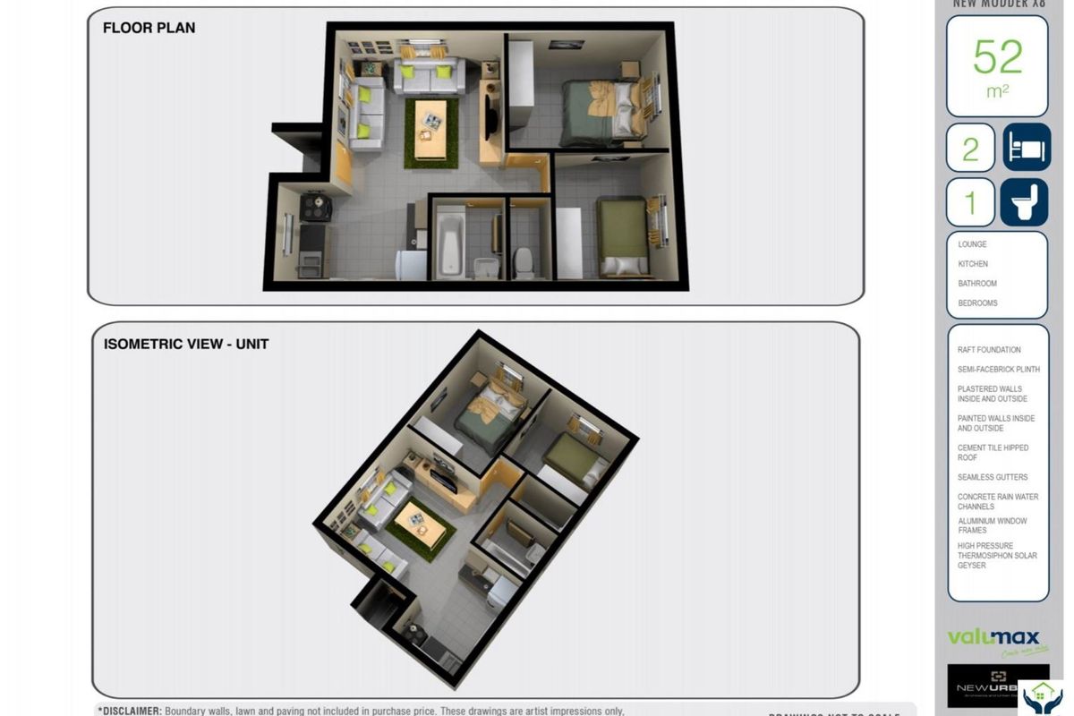 Brand New R693 300 -3 bed ,1 Bath-New Modder ,Benoni - Photo 5