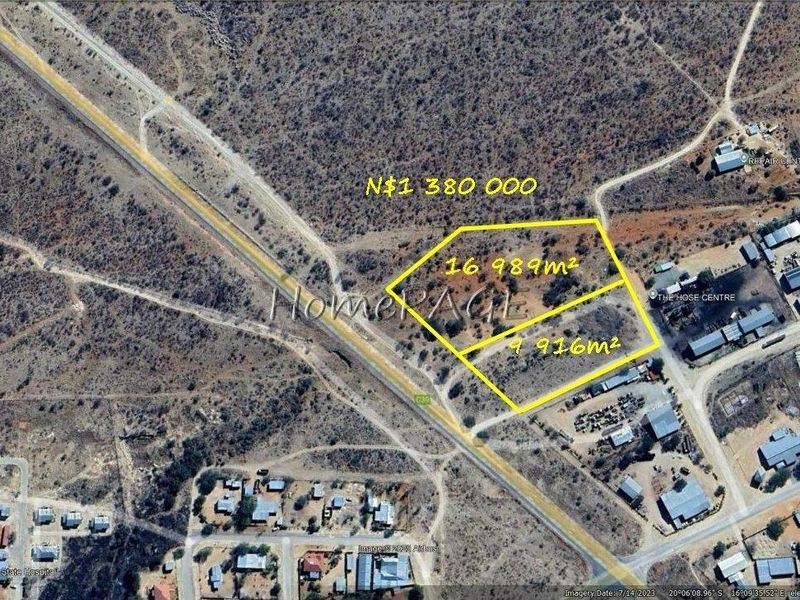 Outjo:  Vacant Industrial Erf is for Sale - Photo 2
