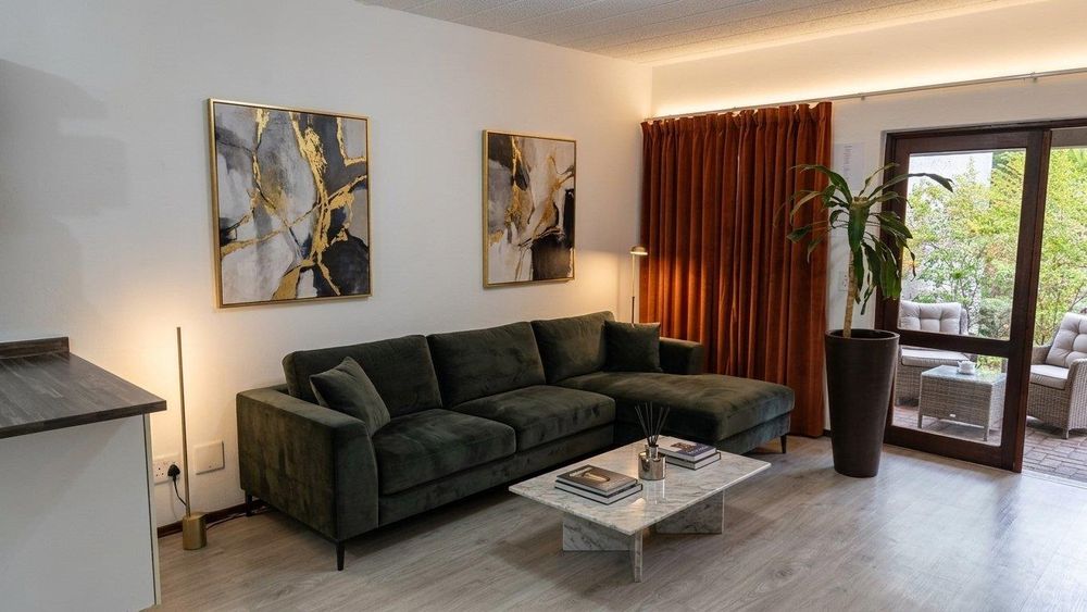 Lounge. Furniture added with Ai to give you a feel for the space. 