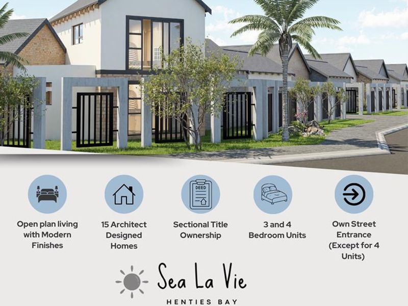 BEAUTIFULL, MODERN, LUXURIOUS SECTIONAL TITLE HOUSES FOR SALE IN HENTIES BAY - NAMIBIA - Photo 3