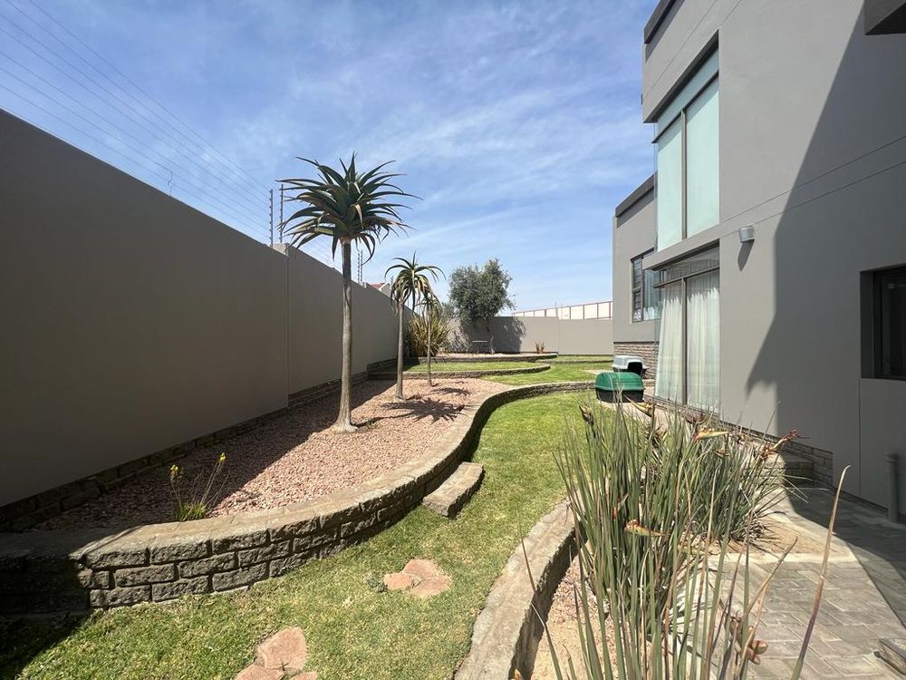 Side view of the house