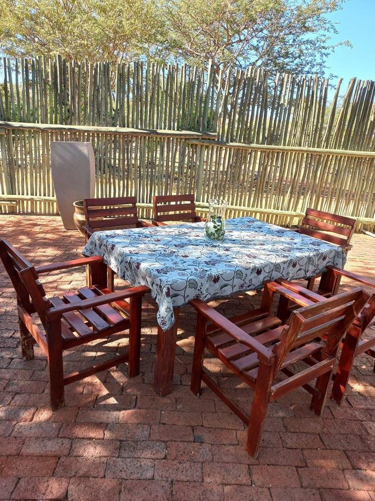 Tented dining corner