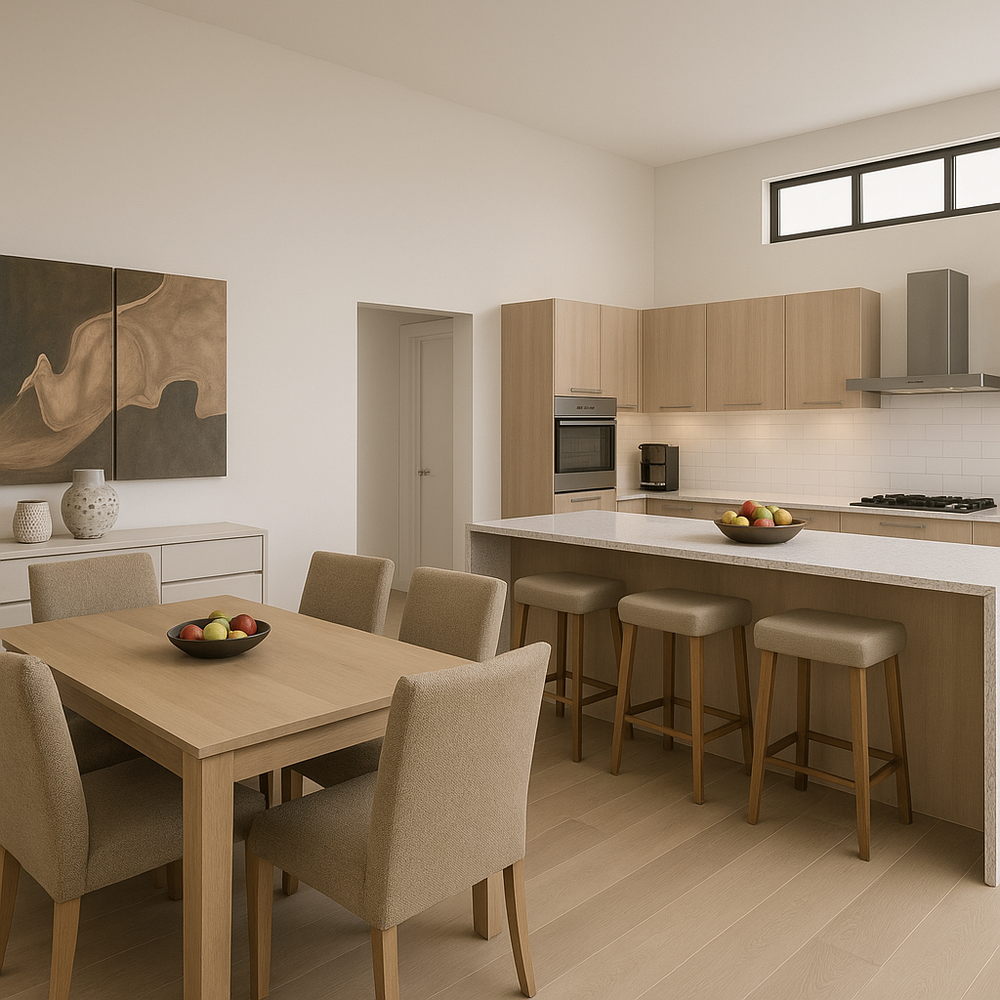 Dining room and kitchen (Concept)