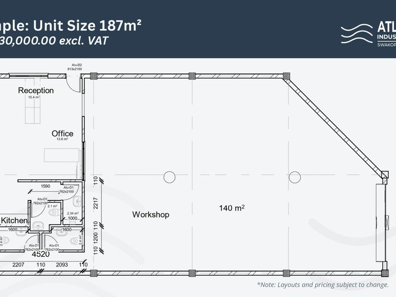 UPCOMING DEVELOPMENT of Sectional Title Warehouses in Swakopmund – ATLANTIC INDUSTRIAL PARK - Photo 7