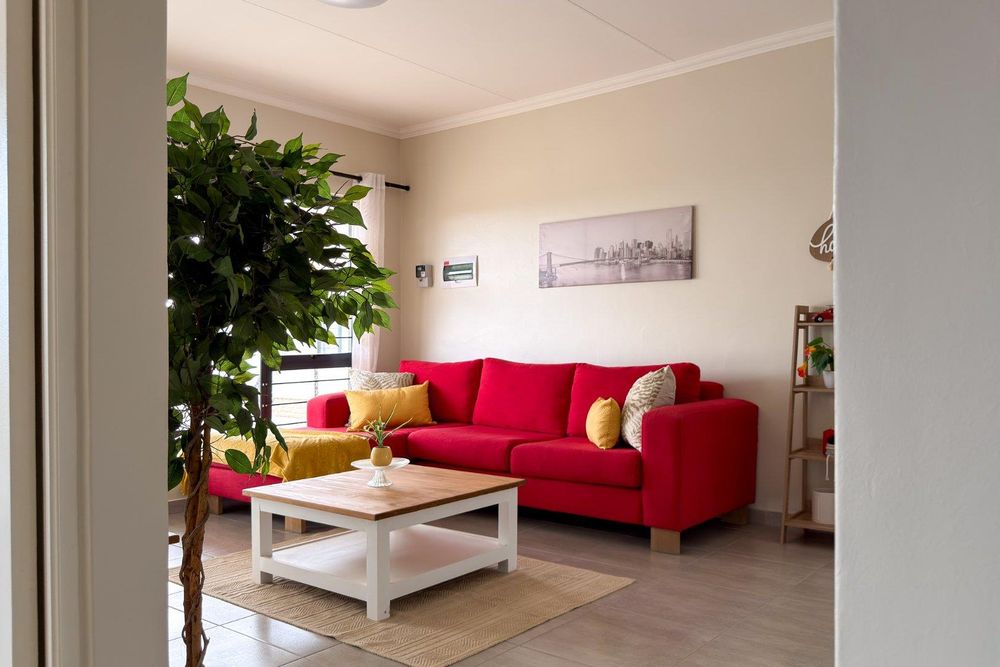 Modern, open-plan living.