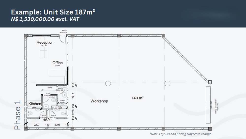 Unit Size: 187m²
