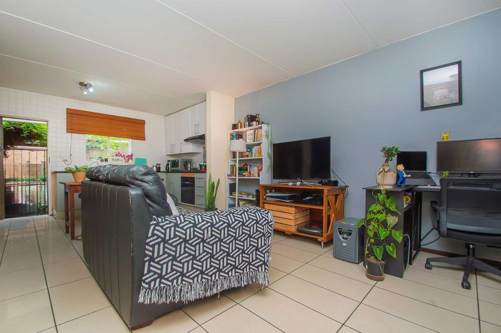 Spacious open plan living area , sunswept 