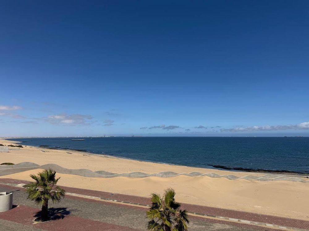 Sea view from the property 