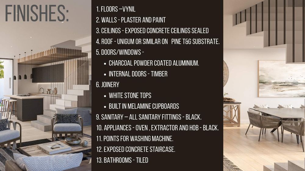 Townhouse features 