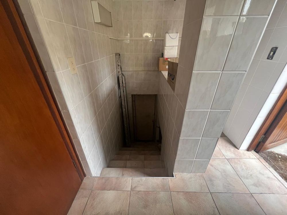 Leading to the basement 