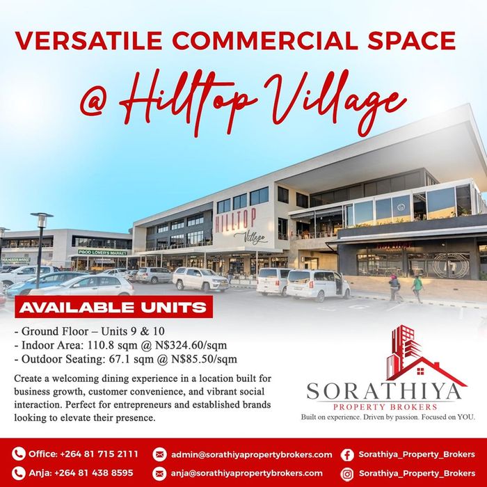 Property #2500436, Retail Rental Monthly in Kleine Kuppe