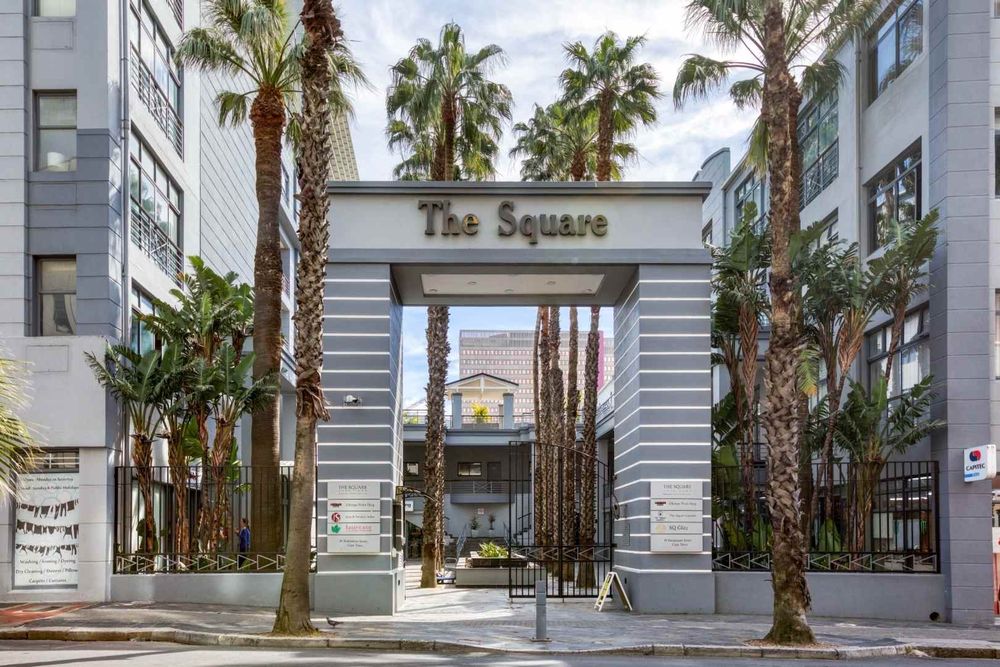 The Square entrance from street