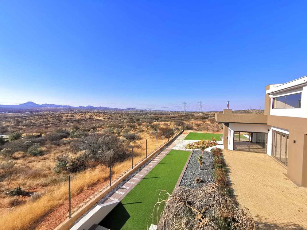 VIEW FROM THE MASTER BEDROOM PATIO