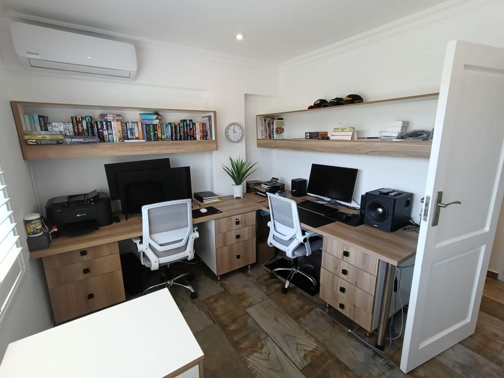 Built-in Home Office Furniture in one of the spacious bedrooms