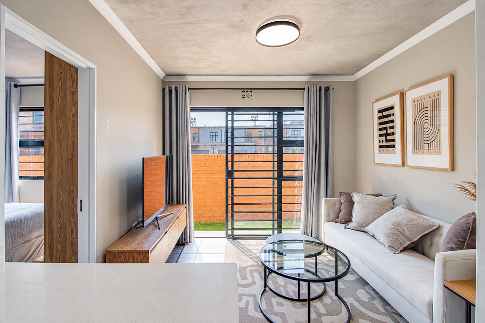 Two-bedroom apartment interior at iQ Meerendal, Sinoville, Pretoria North.