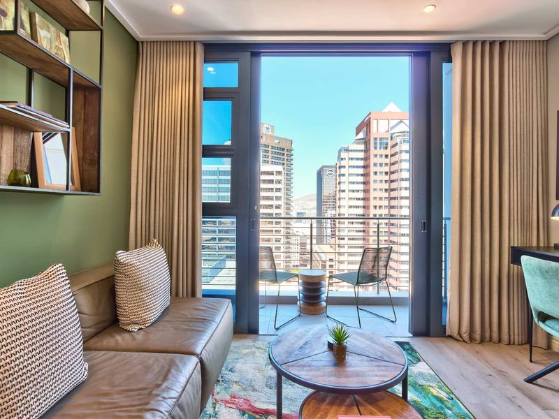 Elevated City Living | 16 On Bree Studio with Balcony | Pool & Views - Photo 8