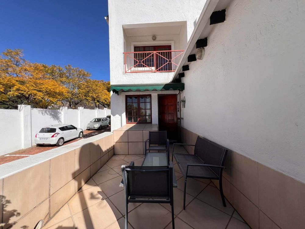 Private balcony off main bedroom
