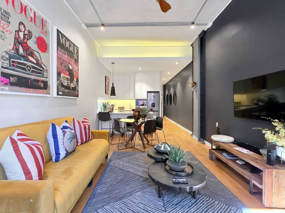Open plan living space