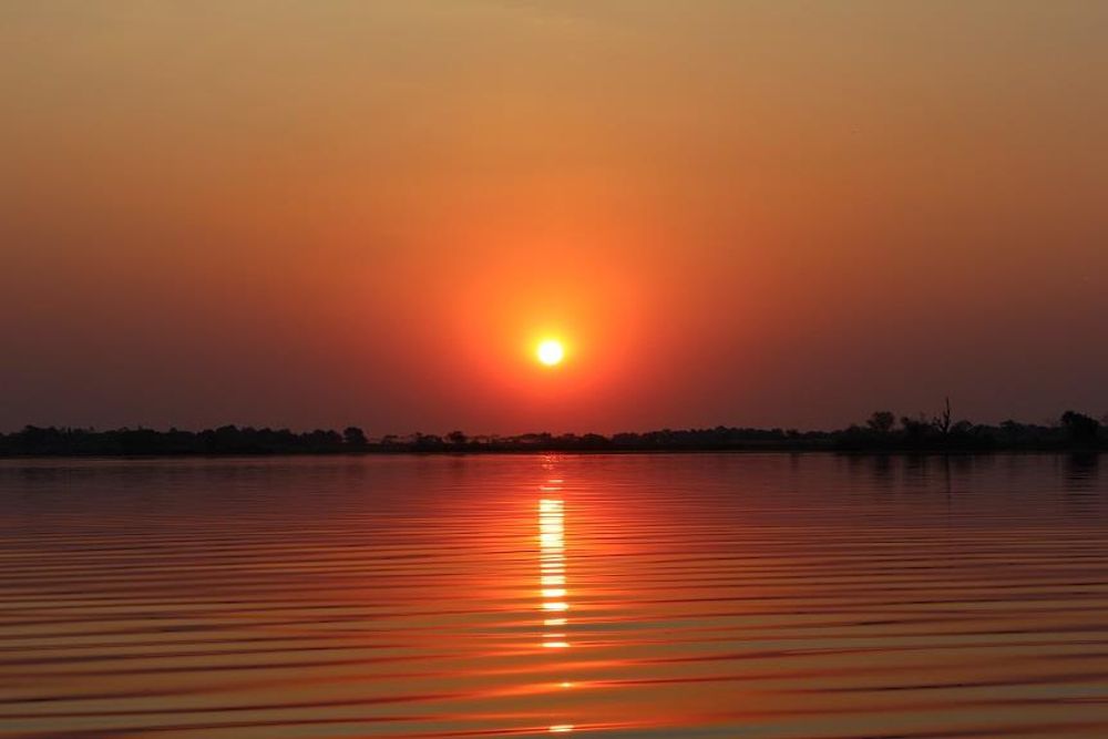 Sunset over Lake Nabizwe