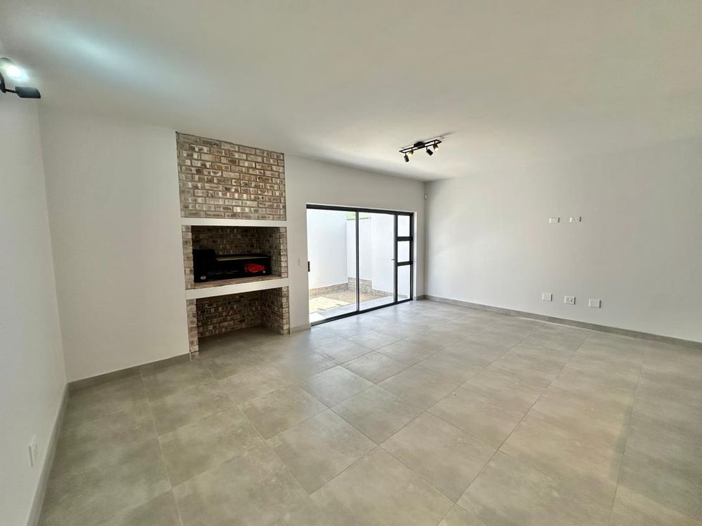 Open plan living area