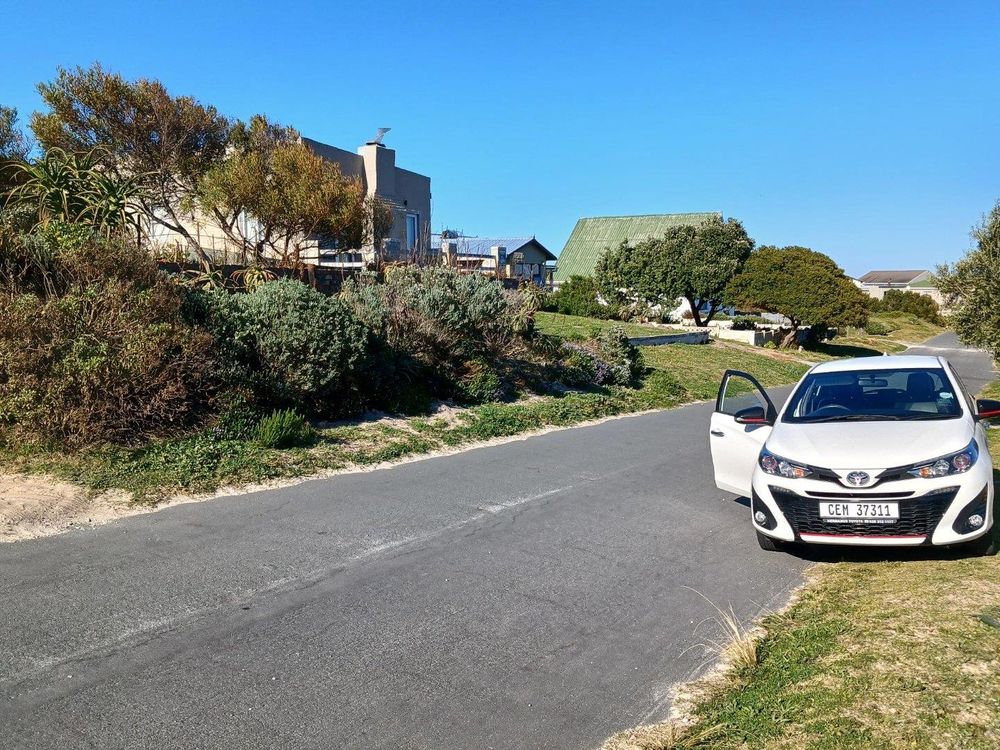 Houses across the Street - in the direction of Gansbaai.