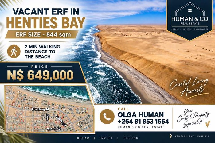 Property #2558233, Vacant Land Residential For Sale in Henties Bay Central