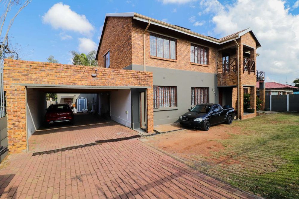 Front view of home and Parking area