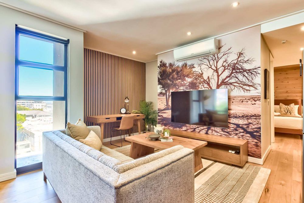 Open plan living space