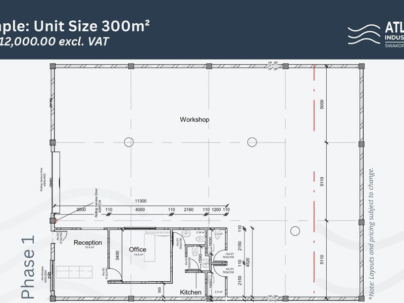 UPCOMING DEVELOPMENT of Sectional Title Warehouses in Swakopmund – ATLANTIC INDUSTRIAL PARK - Photo 9