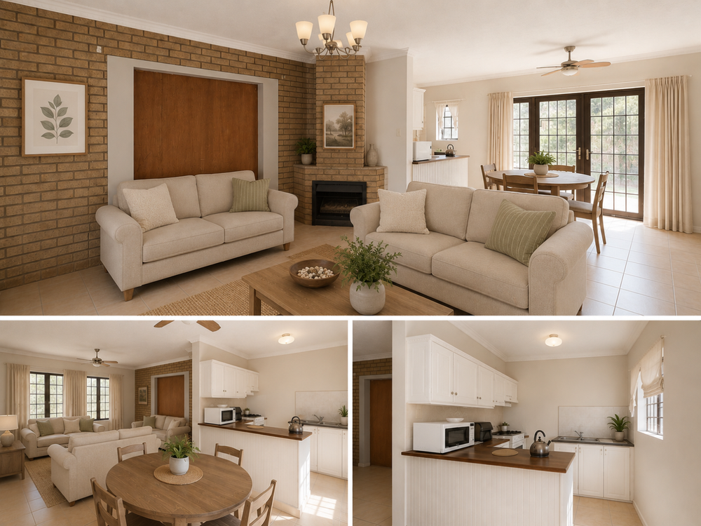Unit 1 living spaces reimagined with AI